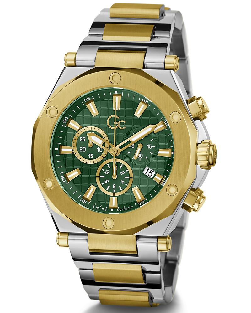 Guess Collection Gc Legacy Round Shape Men Watch Z18003G9MF Helios Watch Store