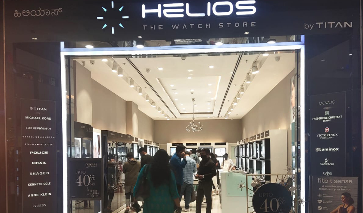 Premium Watch Store in Phoenix Mall Bangalore Helios The Watch Store